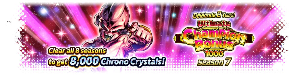 8. Jubiläum! Ultimativer CHAMPION BONUS 1000 7. Saison