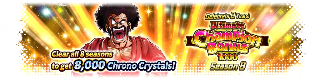 8. Jubiläum! Ultimativer CHAMPION BONUS 1000 8. Saison