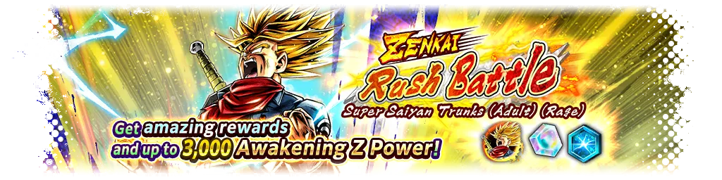ZENKAI Rush Battle - Super-Saiyajin: Trunks: Erwachsen (Zorn) -
